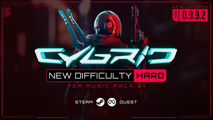 Developer update image for CYBRID - MAJOR UPDATE 0.9.9.2 | New Difficulty: HARD
