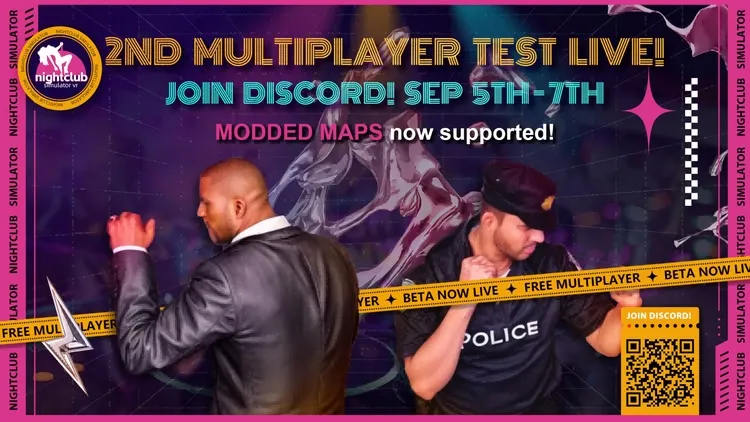 Developer update image for 🚨 Nightclub Simulator: New Multiplayer Beta Test is Live! 🚨