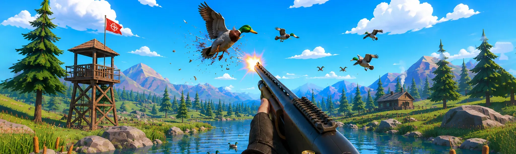 Duck Hunting: Shooting VR Simulator