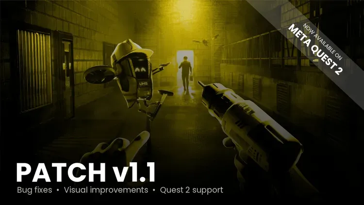 Developer update image for Patch 1.1 Update + Meta Quest 2 Support