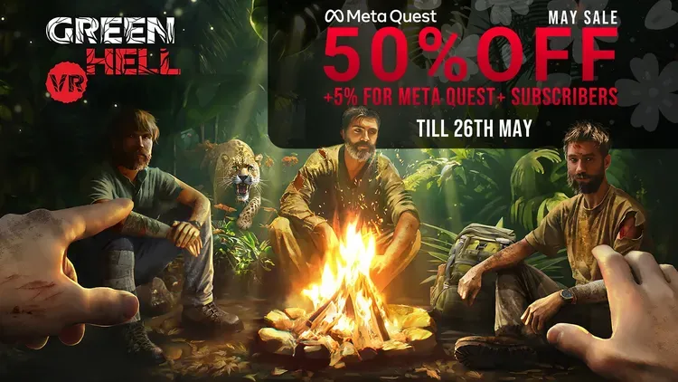 Developer update image for Get Green Hell VR on Meta Quest at 50% off!