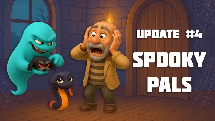 Developer update image for Update #4: Spooky Pals 🕷🐍