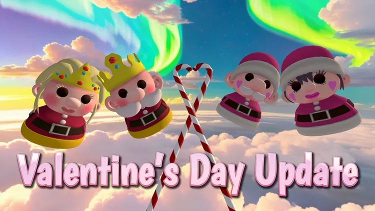 Developer update image for 🎉 Santa Climber - Valentine’s Day Update is Here! 💖