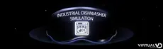 VREW Industrial Dishwasher Simulation hero image