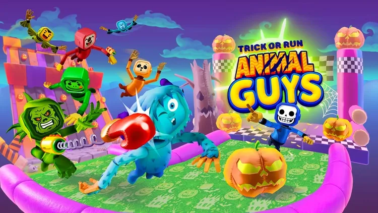 Developer update image for TRICK OR RUN! 👻 ANIMAL GUYS GETS READY FOR HALLOWEEN 🎃