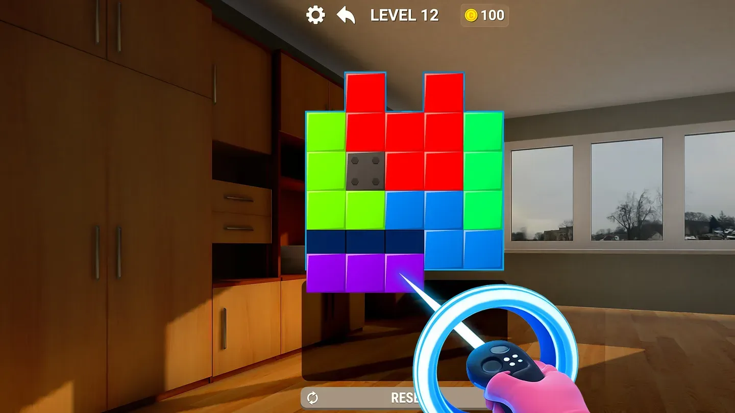 Block Shape Fit: VR Puzzle Game cover image