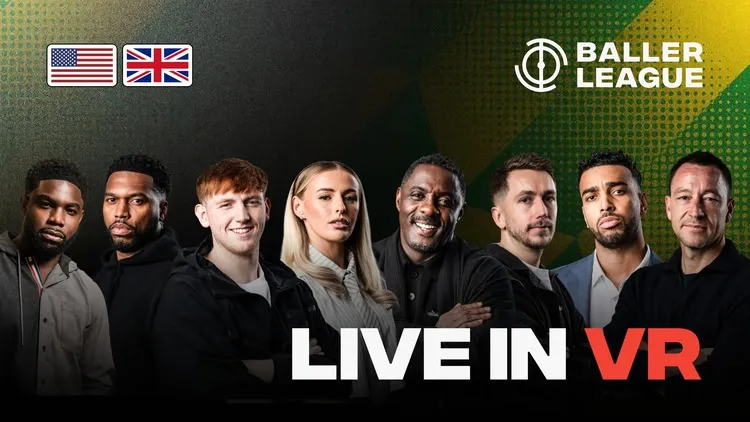 Developer update image for Baller League is coming to Xtadium, live in VR! ⚽