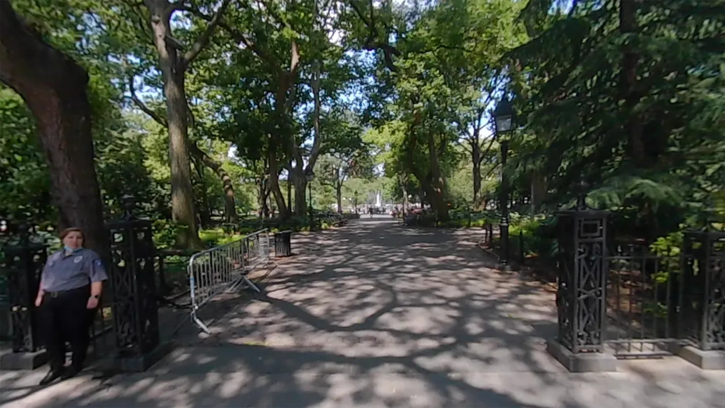 NYC Washington Square Park Virtual Reality cover image