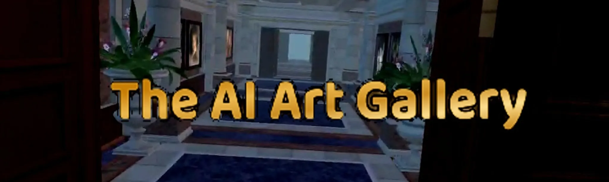 The AI Art Gallery hero image