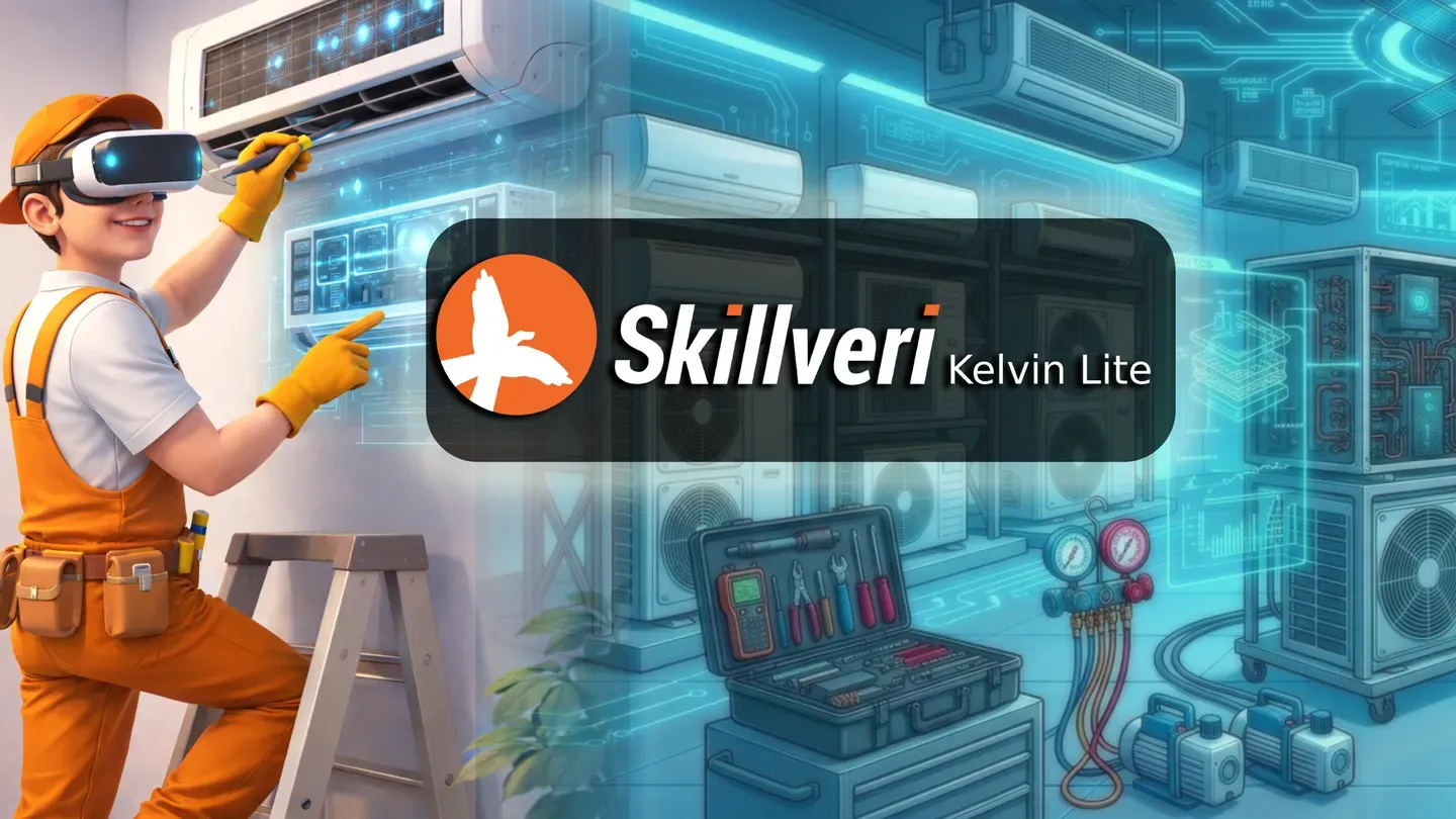 Skillveri Kelvin Lite: HVAC VR Training trailer 0