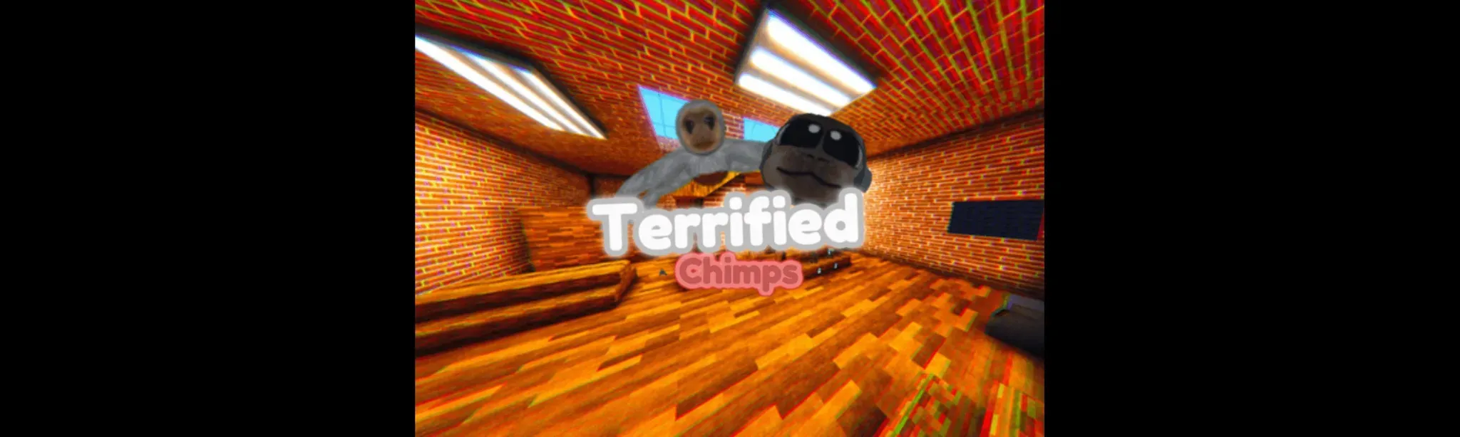 Terrified Chimps