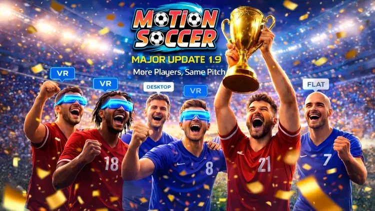 Developer update image for MAJOR UPDATE 1.9 – More Players, Same Pitch