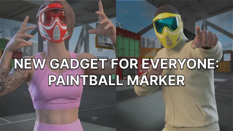 Developer update image for 🎁  Paintball Marker: New Gadget for Everyone