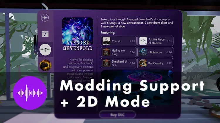 Developer update image for The New Year Update: Modding Support, Performance Improvements, 2D Mode on PC and More