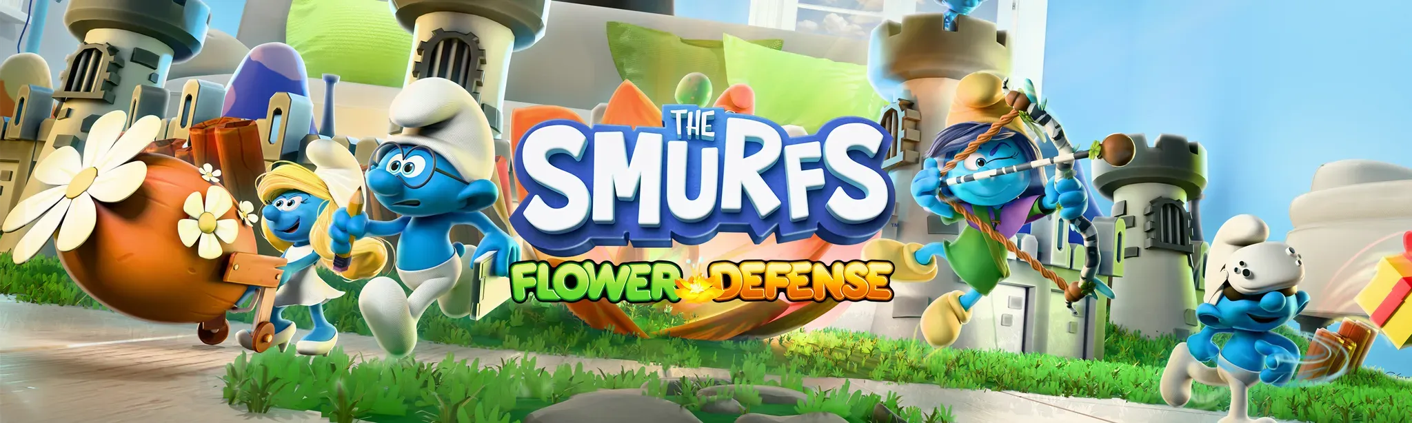 The Smurfs - Flower Defense