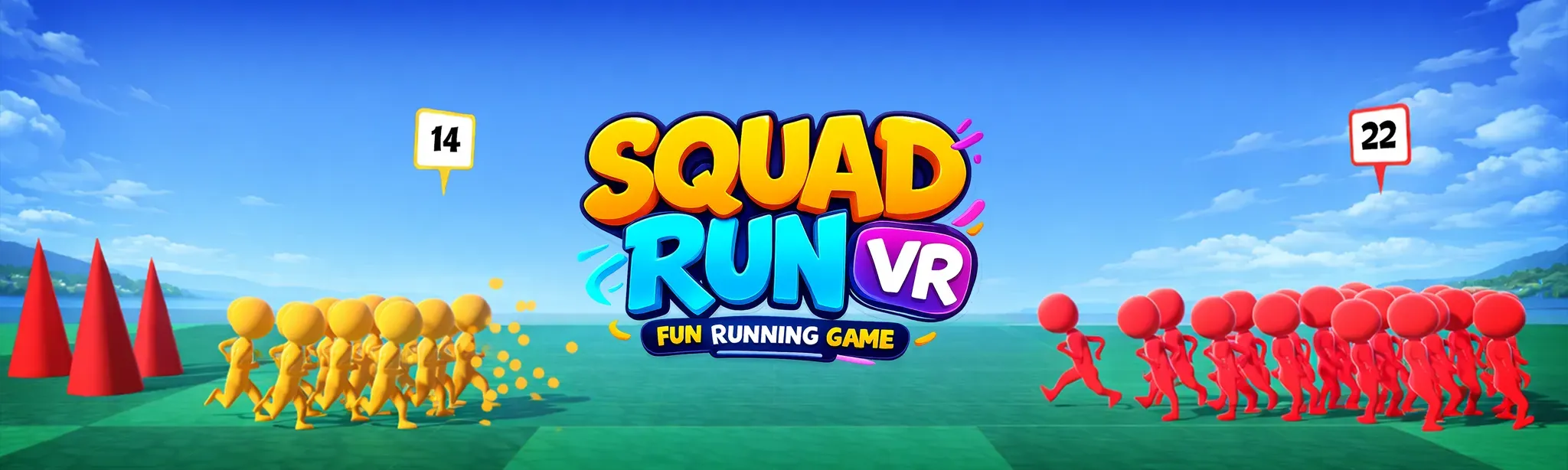 Squad Run VR - Fun Running Game