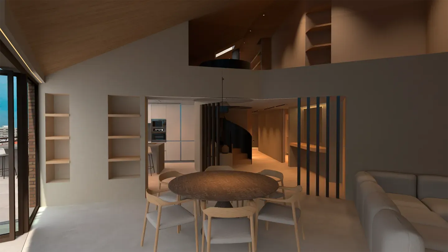 Ático Curvo - Destudio cover image