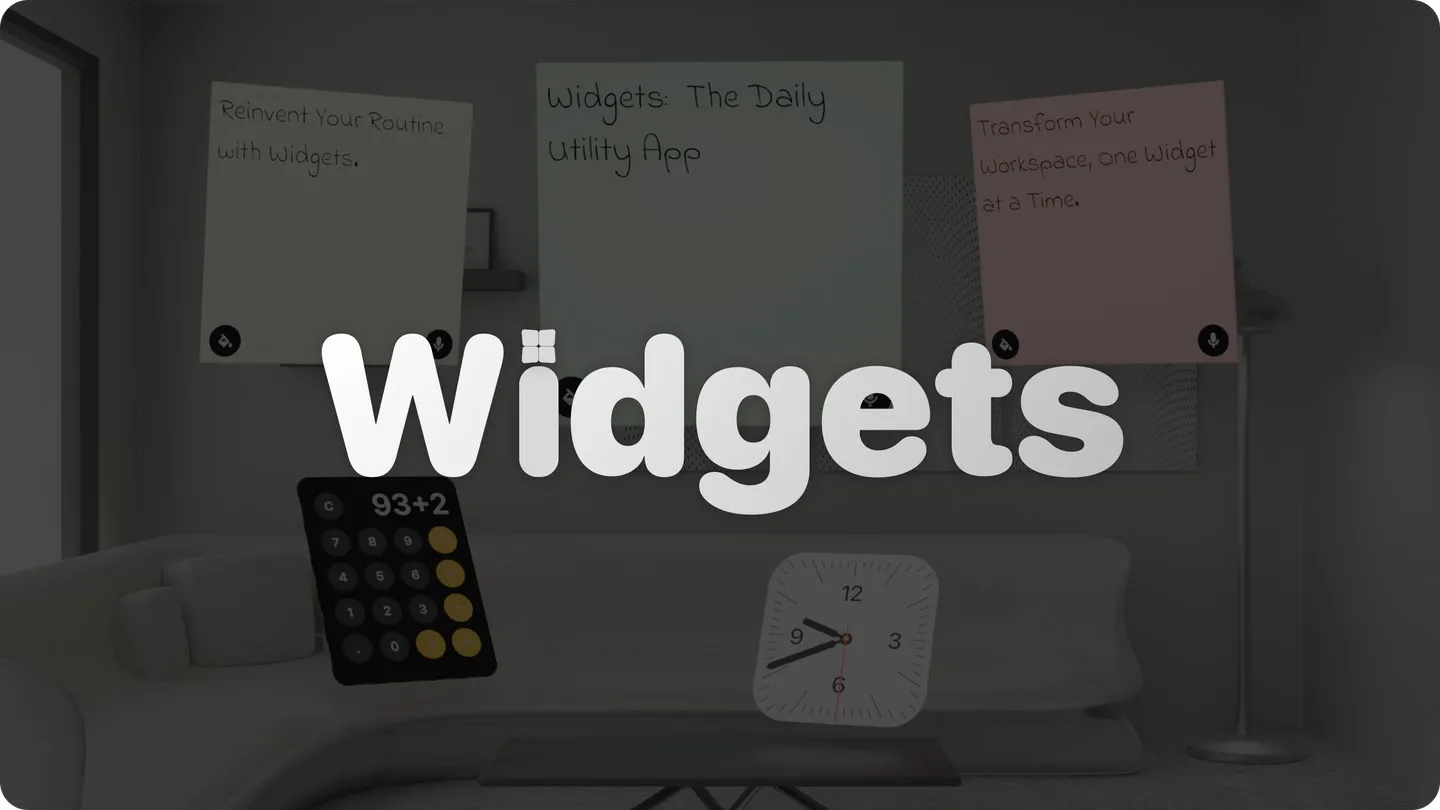 Widgets: The Daily Utility App trailer 0