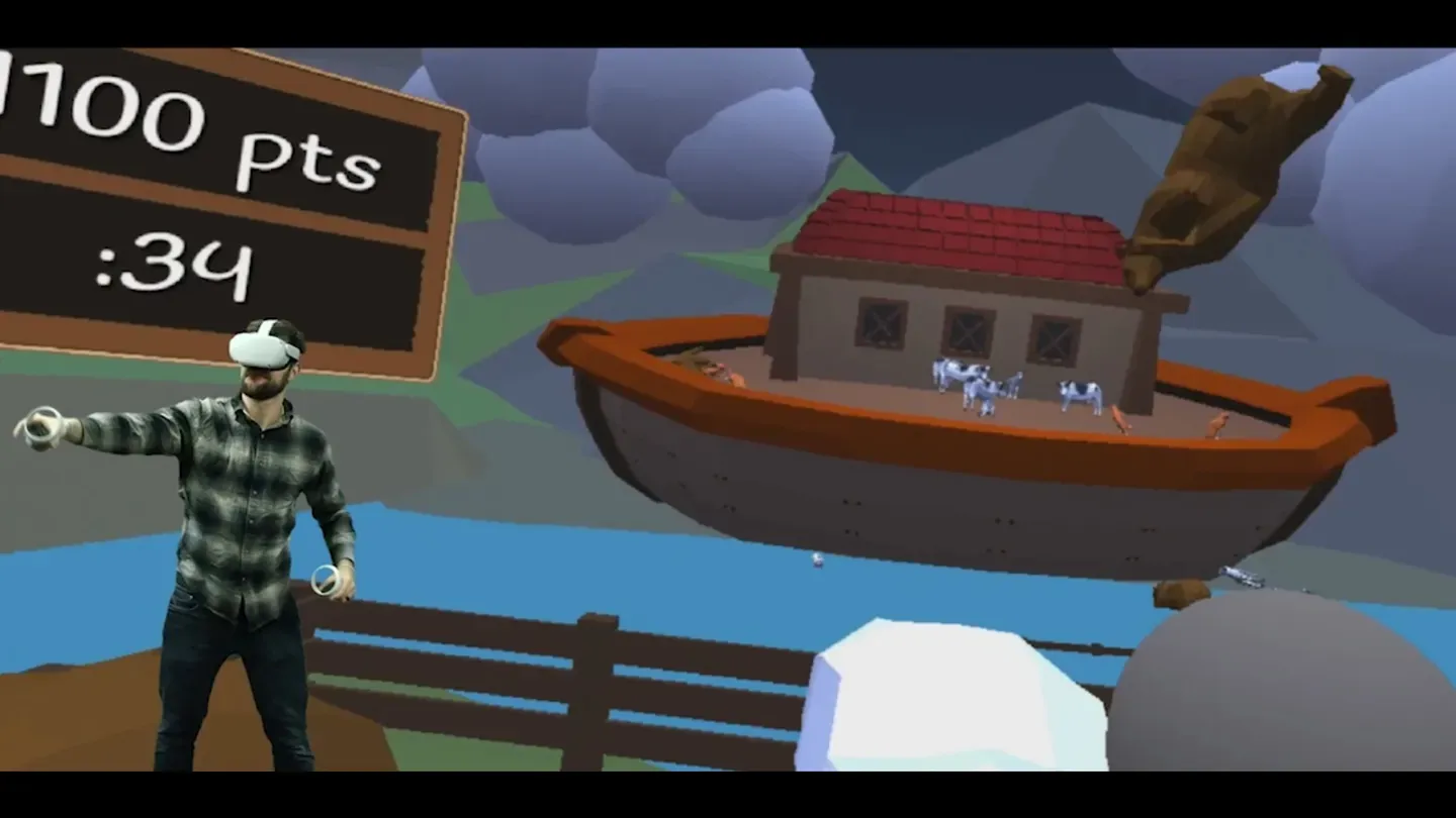 Noah's Animal Toss trailer 0