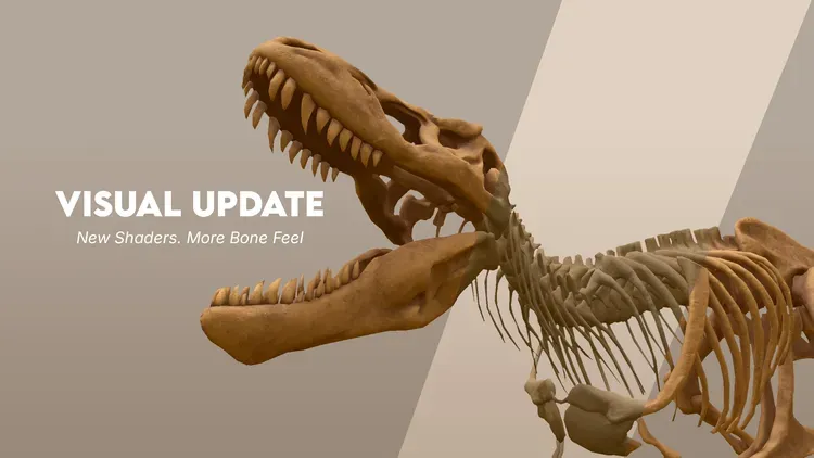 Developer update image for 🦴  Le Dino Labo - Visual Upgrade Is Here