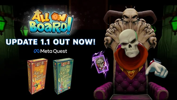 Developer update image for All On Board! Major Update 1.1 - OUT NOW!