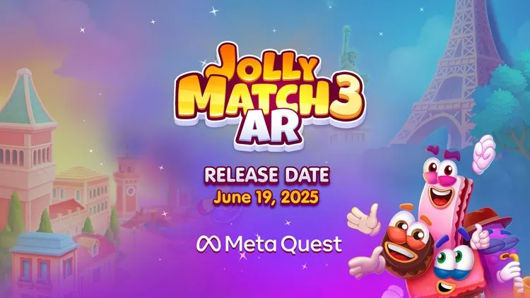 Developer update image for Jolly Match 3 AR Launch Date Announced!