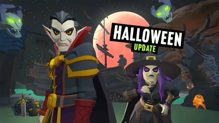 Developer update image for 🎃 SPOOKY SEASON: Trade, Hunt & Survive