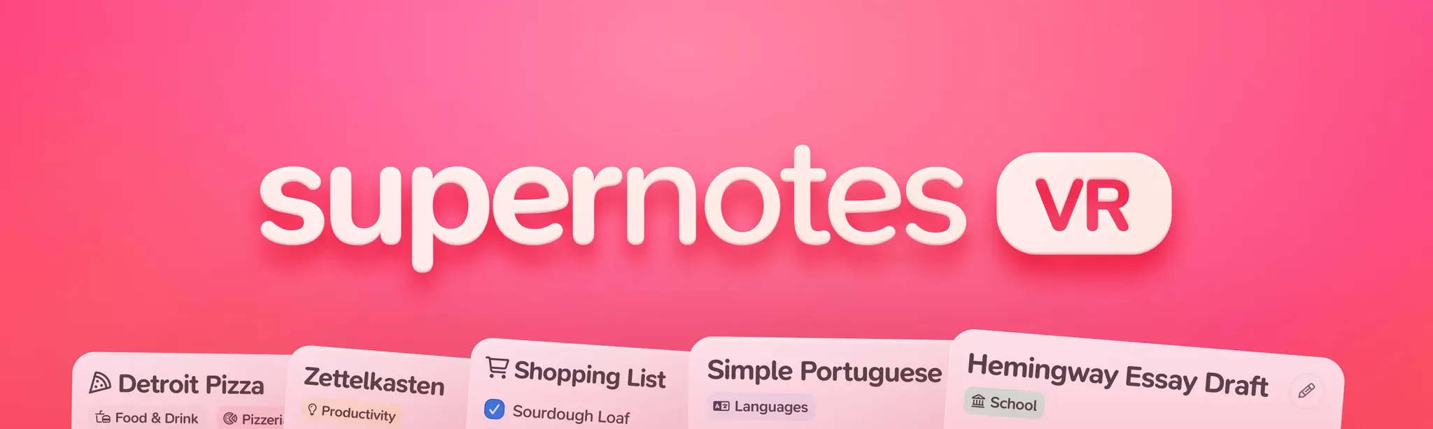 Supernotes – Notes & Journal