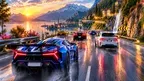 Turbo Horizon: Car Racing VR screenshot 2