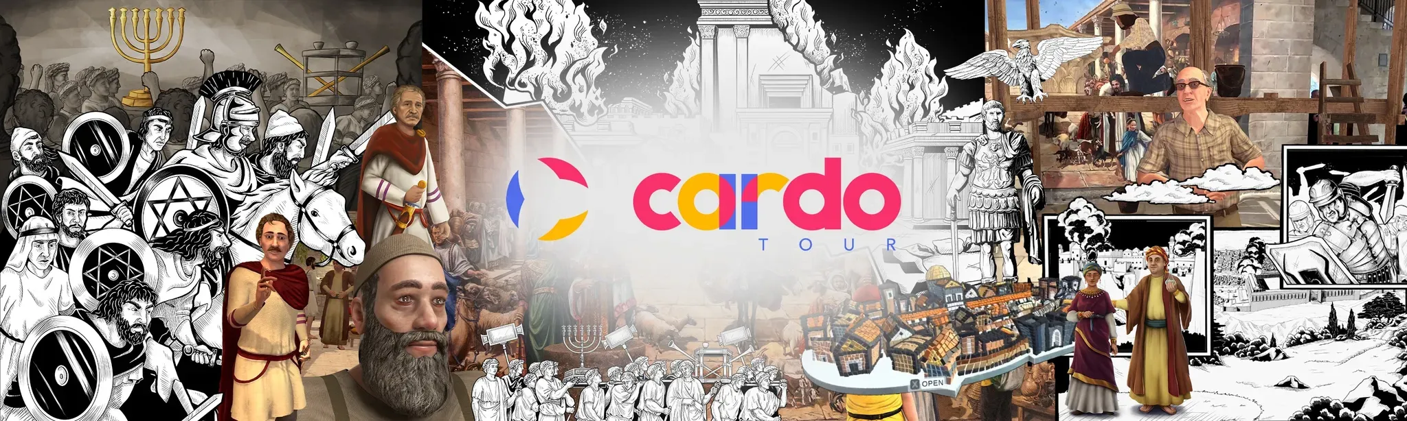 Jerusalem Cardo Tour - VR Edition