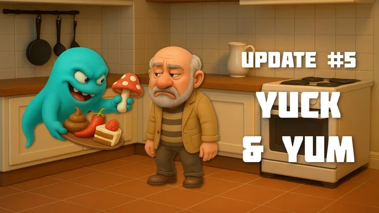 Developer update image for 🍰 Update #5: Yuck & Yum 🍕🧄🥫💩