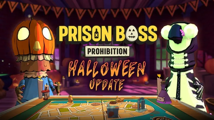 Developer update image for It's Halloween in Prison Boss Prohibition + Wall removal in co-op!