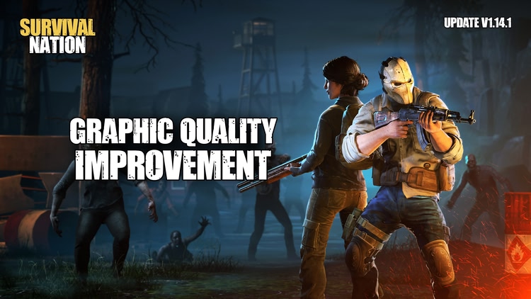 Developer update image for New update with graphic quality improvement is now available!