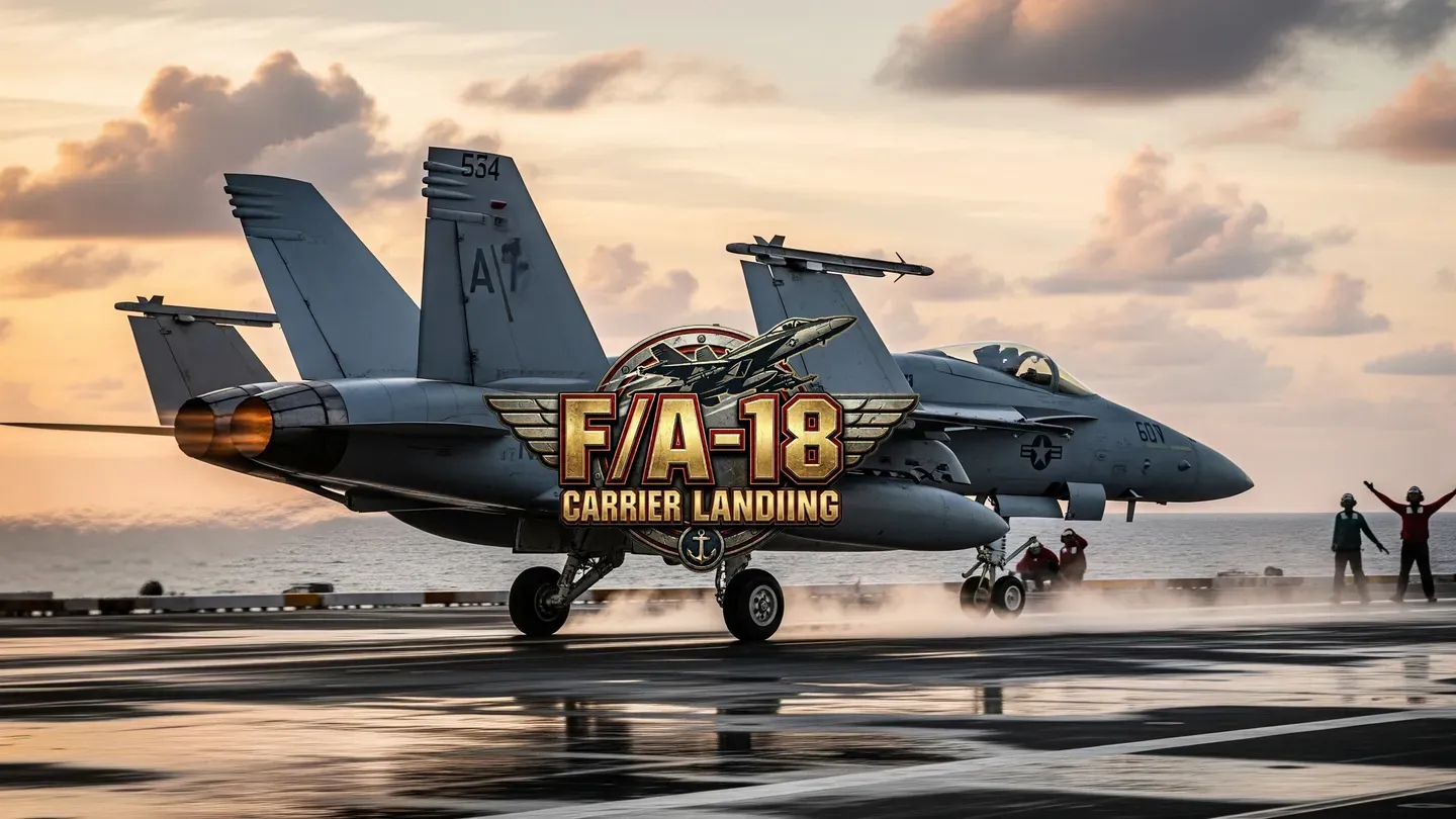 F/A-18 Carrier Landing Simulator trailer 0