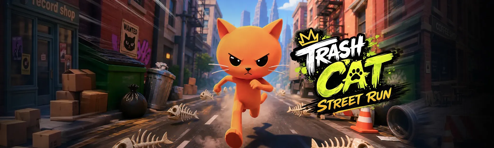 Trash Cat: Street Run