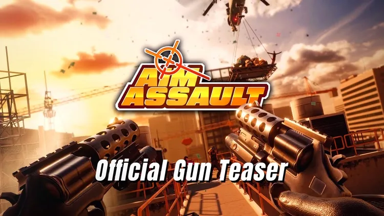 Developer update image for AimAssault – Official Gun Teaser