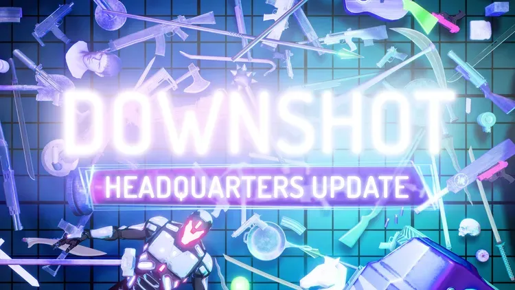 Developer update image for DOWNSHOT: HEADQUARTERS UPDATE OUT NOW!