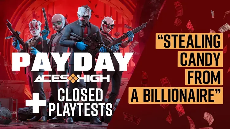 Developer update image for New Gameplay Trailer + Closed Playtest for PAYDAY: Aces High