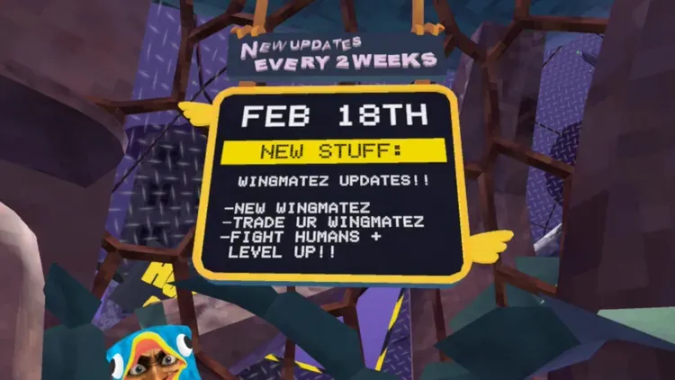 Developer update image for WINGMATE Trading, 6 new WINGMATES, and Creator Tools...