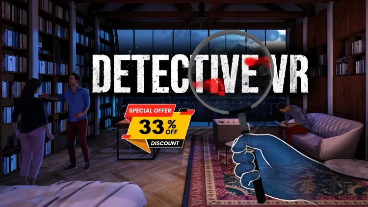Developer update image for 🥁 DETECTIVE VR is out 🚀 33% OFF 