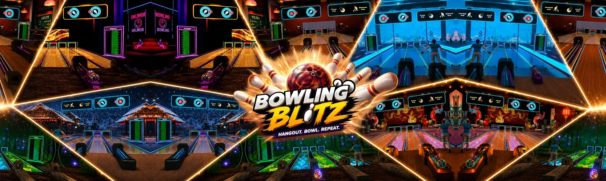 Bowling Blitz : Hangout. Bowl. Repeat