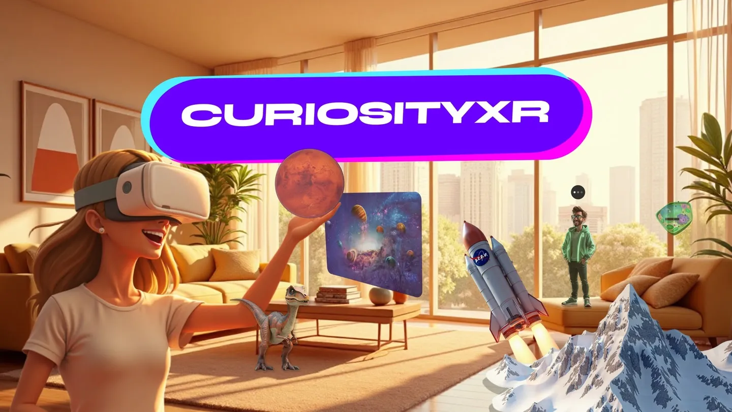 CuriosityXR | Interactive AI Learning trailer 0