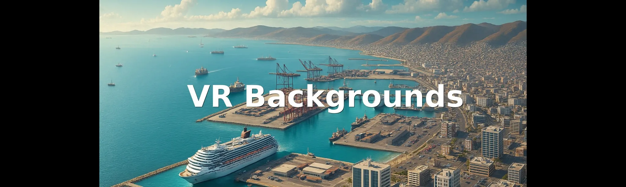 Ensenada Port, Mexico - VR Backgrounds