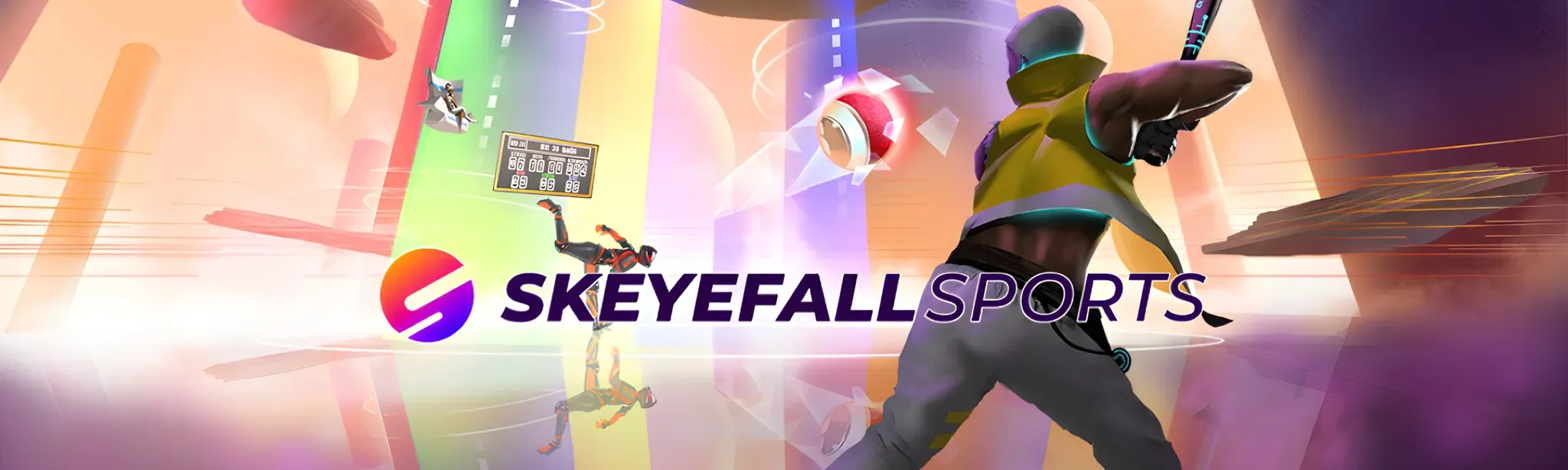 SKEYEFALL SPORTS - 3 IN 1 - SBASEBALL, COSMIC DODGEBALL, HYPER ARROW