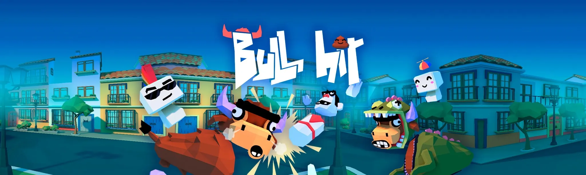 Bull hit