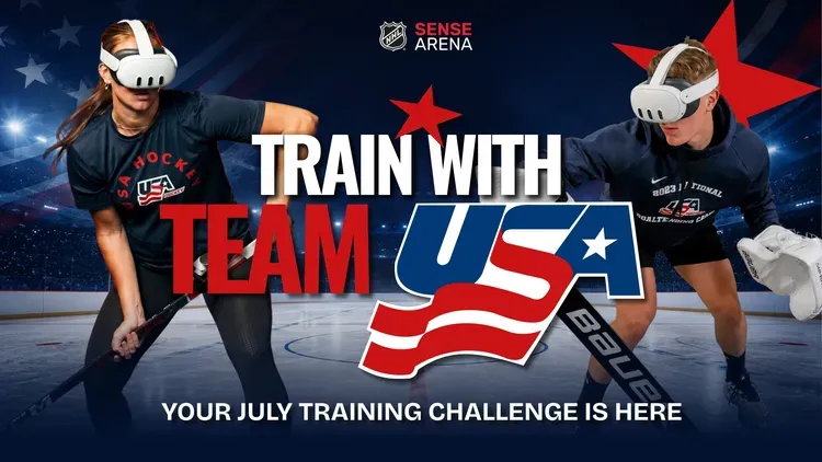 Developer update image for TRAIN WITH TEAM USA. Keep your edge this summer. 