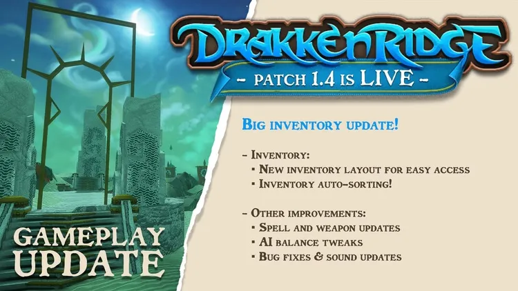 Developer update image for Big Inventory Update now live!