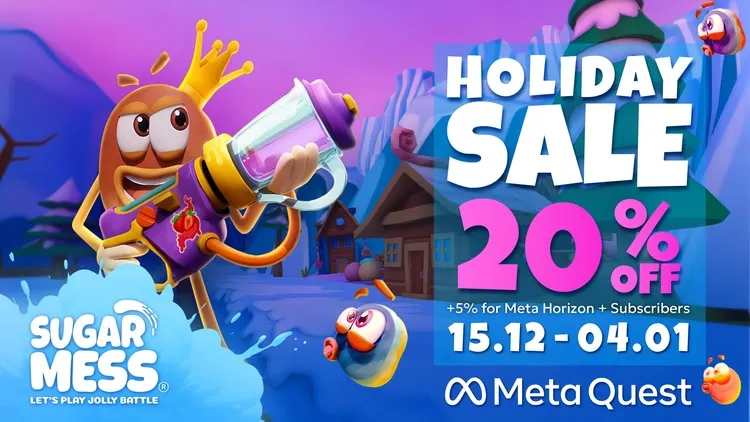 Developer update image for A Sweet Christmas Gift in VR – Save Up to 25% on Sugar Mess!