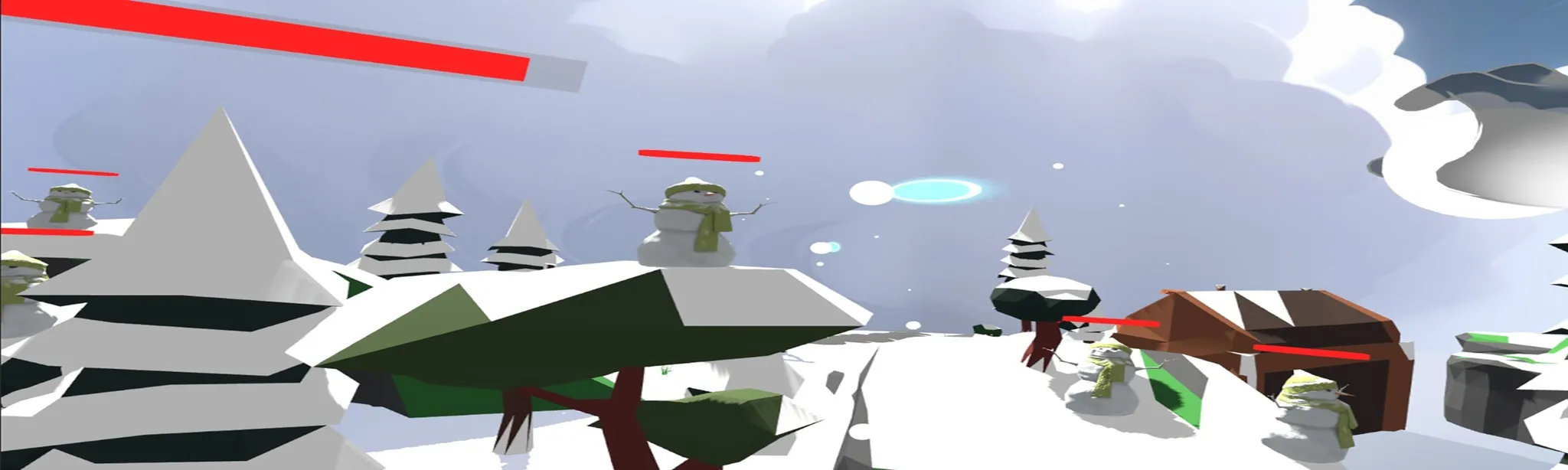 Fun Snow Throw Game