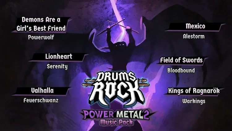 Developer update image for Power Metal 2 Music Pack is Here!